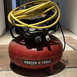 Air Compressor, 6-Gallon, Pancake, Oil-Free (C2002-ECOM)