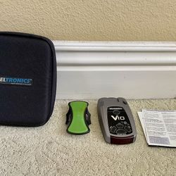 Beltronics V10 Long Range Radar Detector With Original Case, Tested , No Charger
