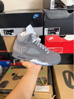 2026 Jordan Wolf Grey 5s size 9 VNDS