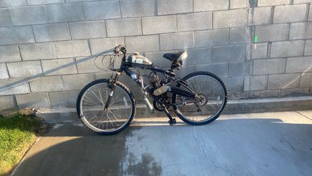 Gas powered bike