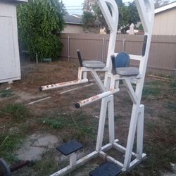 Flex Fitness/ Pull Up/ Dipp With Foot Peg Commercial Grade