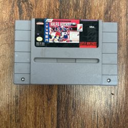 Super Nintendo. NHLPA Hockey 93
