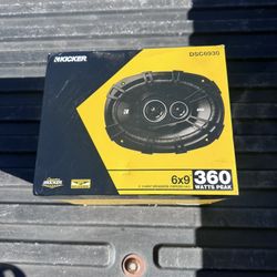 Kicker 6x9 Replacement Speakers