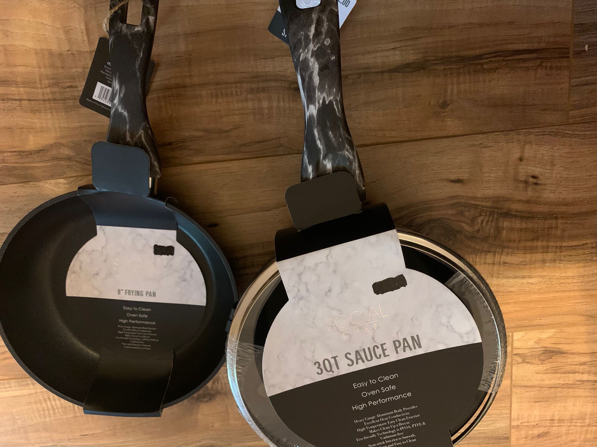 8 Inches Frying Pan And 3qt Sauce Pan Set