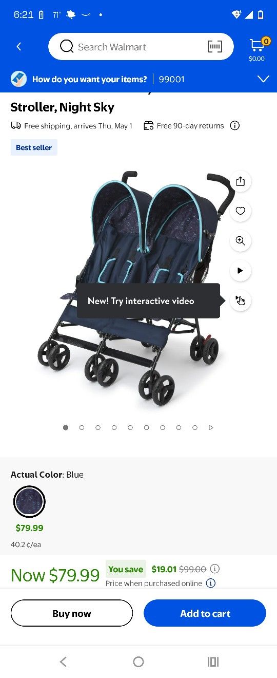 Double Stroller 