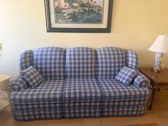 New and barely sat on couch