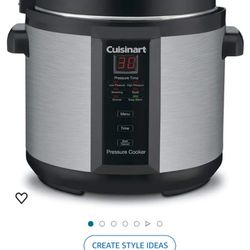 Cuisinart 6 QT Pressure Cooker Brand New. They sale in Amazon brand new for a little over 250$.
