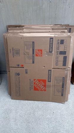Home Depot Moving Boxes Medium - 18