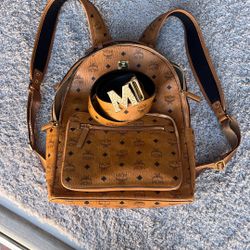 MCM Backpack And Belt