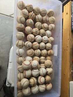 Batting Practice Baseballs