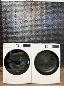 LG ELECTRIC WASHER & DRYER SET w/WARRANTY! R3289A R3304A
