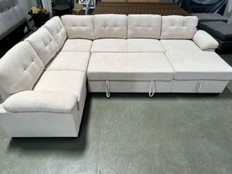 New! Large Sectional Sofa Bed, Sofabed, Sectional Couch, Sofa, Sleeper Sofa, Sectional Sofa With Pull-out Bed,Sectional With Storage Chaise,Sectionals