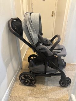 Nuna MIXX Next Stroller with Magnetic Buckle - Granite