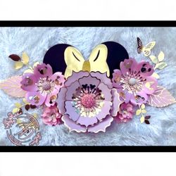 Minnie Mouse flower Decor 