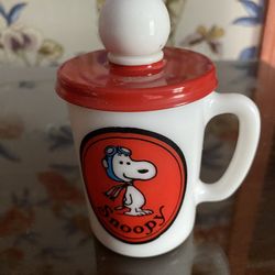 Small Vintage Avon Snoopy Joe Cool Soap Dispenser