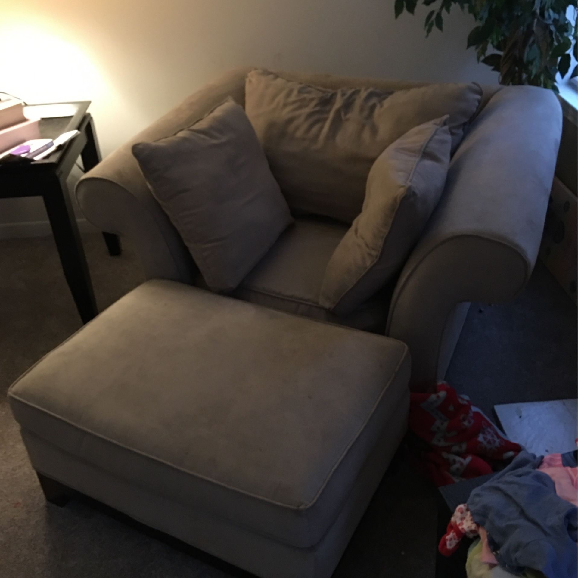 Chair And Ottoman