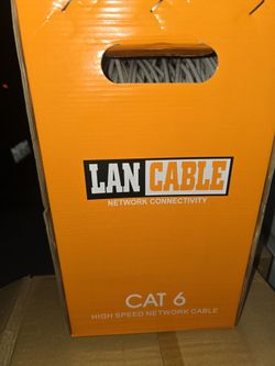 LAN Cable Cat 6 High Speed Network Cable