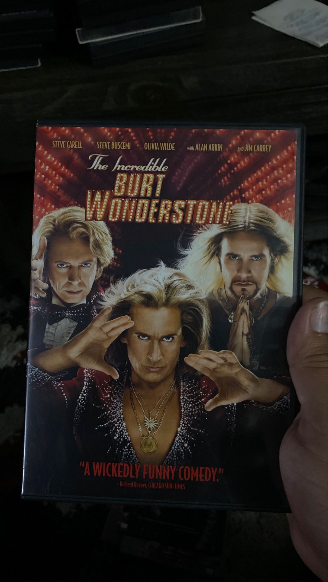 The incredible Burt Wonderstone DVD