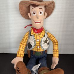 DISNEY STORE  TOY STORY WOODY PLUSH