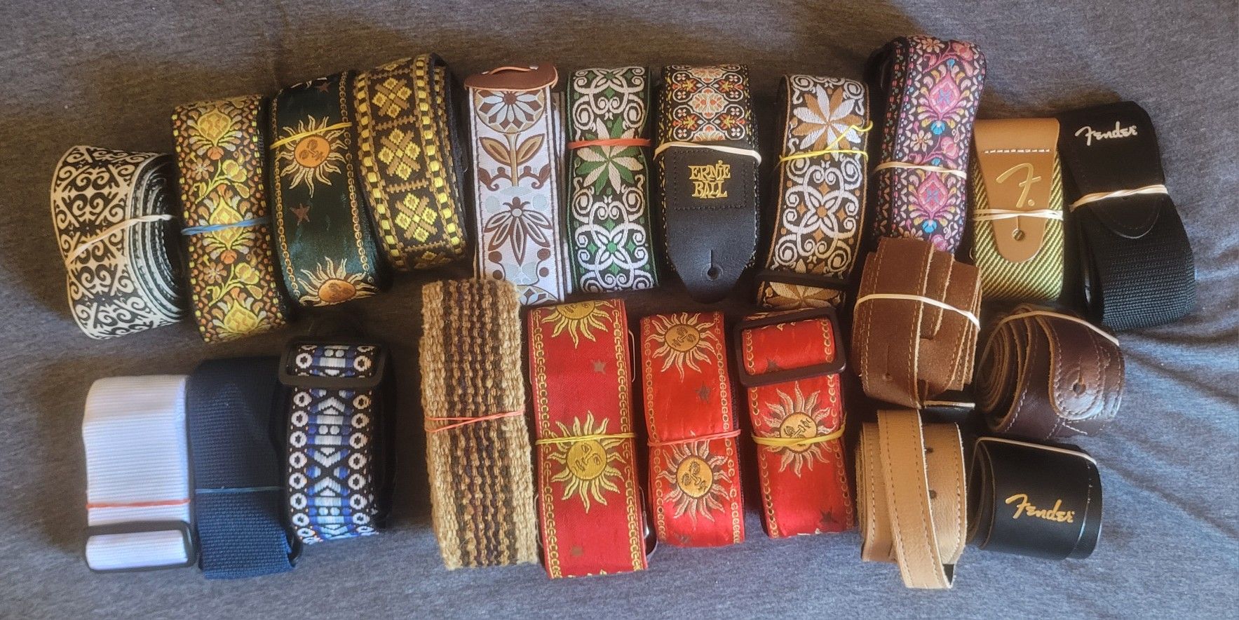 GUITAR/BASS STRAPS FOR SALE