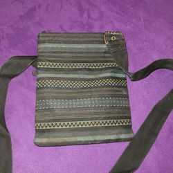DAKINE Jive Crossbody Adjustable Multicolor Stripe Pattern Small Purse Bag