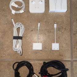 Apple Lightning Cables & Adapters, USB A & C