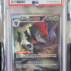 POKEMON PSA 10 SLAB ZOROARK ex SIR