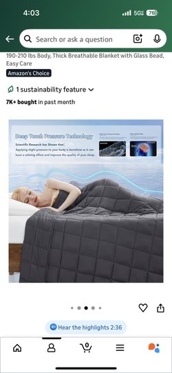 Weighted Blanket Full Size