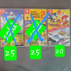 Nintendo Switch Games Individual Price