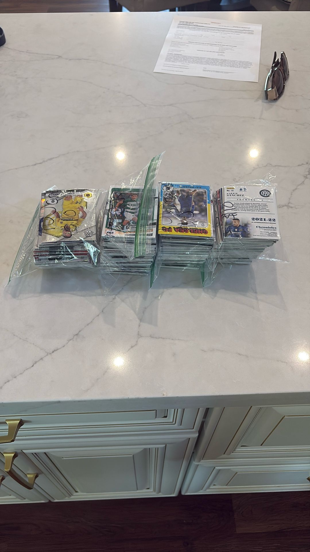Random assorted Soccer cards