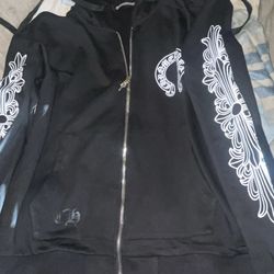 Chorme heart hoodie small