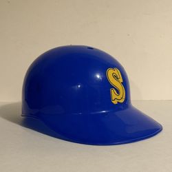Vintage 80s Mariners Collectable Souvenir Batting Helmet