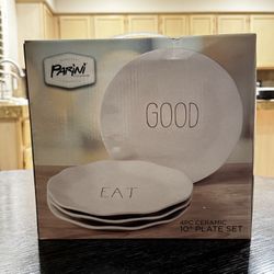 Farmhouse Style Plate Set 