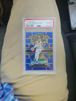 2023 Select Blue Prizm Victor Wembanyama Parallel Rc Rookie PSA 10 GEM Spurs