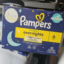 Pampers Overnights Size 6