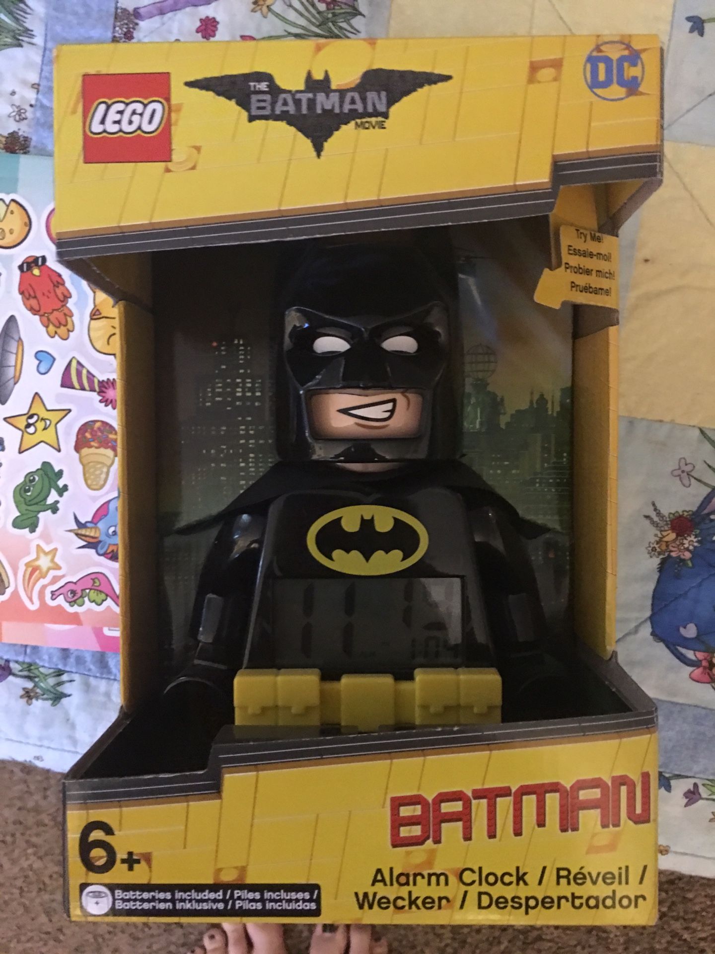 LEGO Batman digital clock