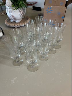 Princess house parfait glasses