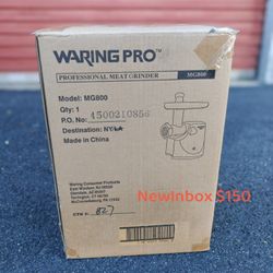 Waring Pro MG800 Professional Meat Grinder-NewInBox