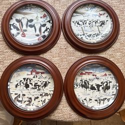 Cow Hide Plate Collection From Bradford Exchange 