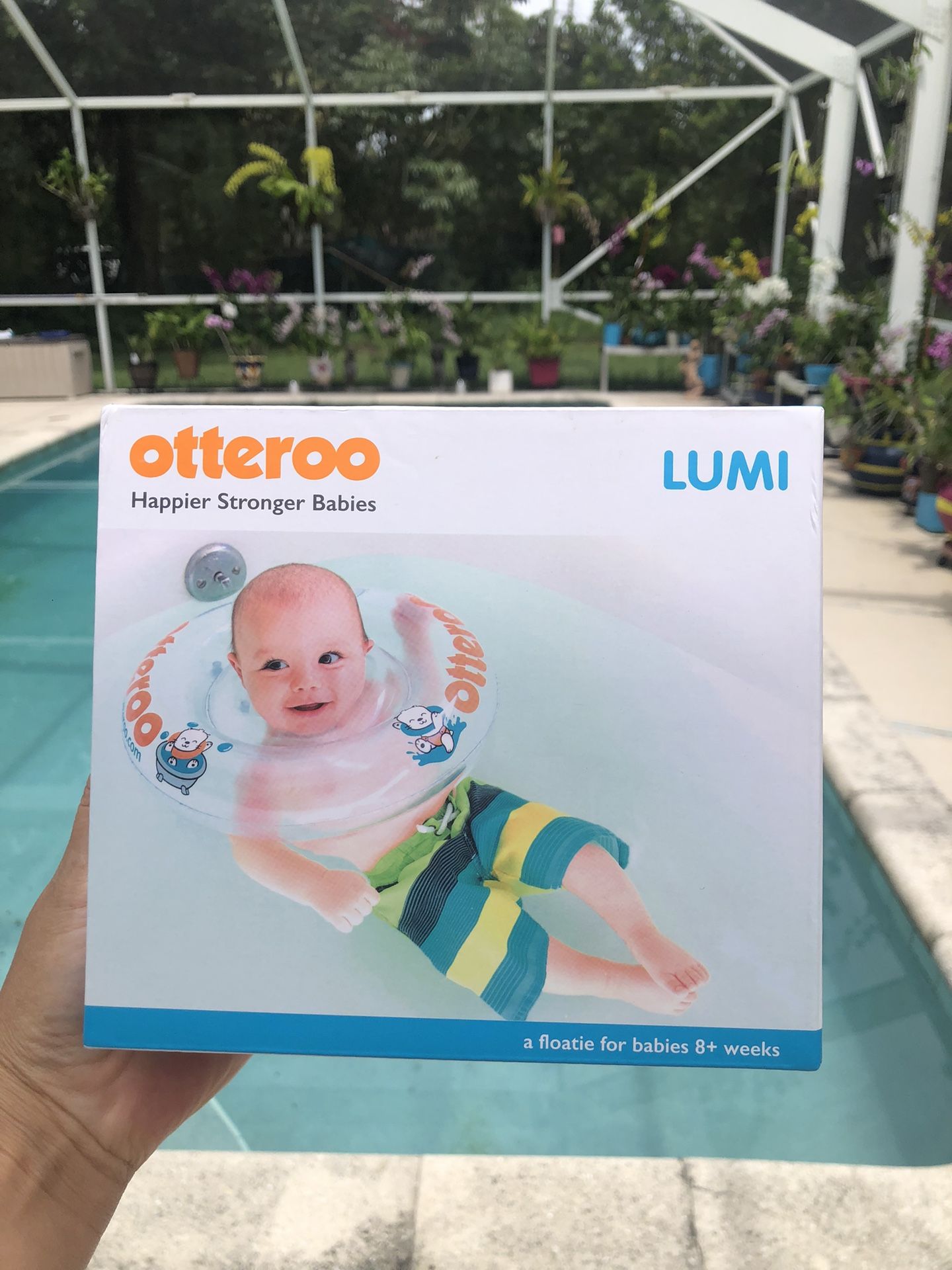ALL FOR ONE PRICE!!! Floatie Baby Otterro 8+weeks New Never Open Plus Water Diapers And Baby Girl Towel