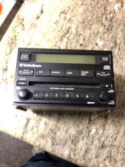 Double din Jackford Fosgate MP3-WMA-6CD changer