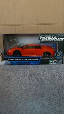 Fast & Furious Roman's Lamborghini Murcielago Die Cast