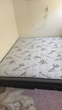 Cal king mattress with box spring