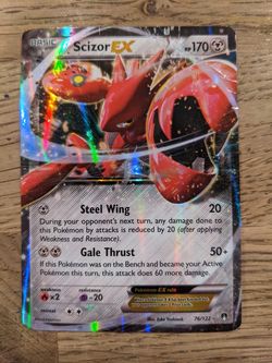 Scizor EX pokemon card
