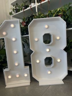 Marquee Numbers  Numeros De Marquesina 