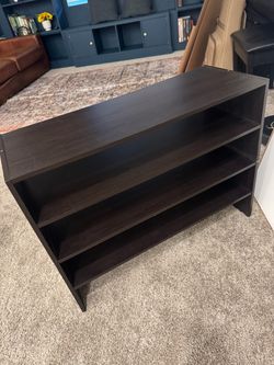 Shoe bench stackable shelf