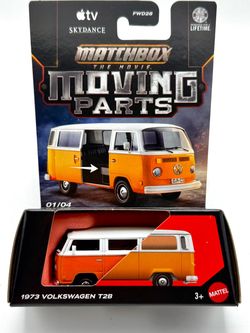 Matchbox 1:64 Scale Diecast Model - 1973 VOLKSWAGEN T2B (Moving Parts)