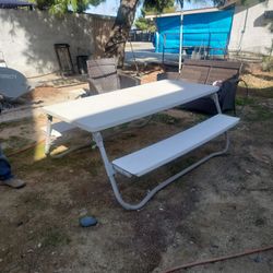 Picnic Table About 6+feet Long