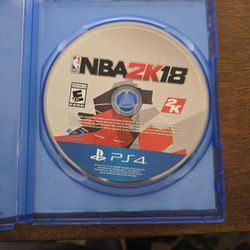 NBA 2k18 PS4
