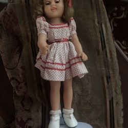 Shirley Temple Doll Original Clothes And Stand